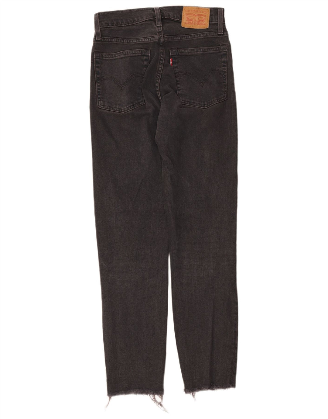 LEVI'S Womens Slim Jeans W25 L27 Grey Cotton