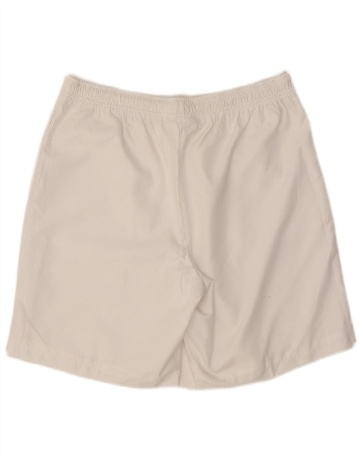 Pantaloni scurți sport pentru bărbați Lacoste Mărimea 4 Poliester alb mediu
