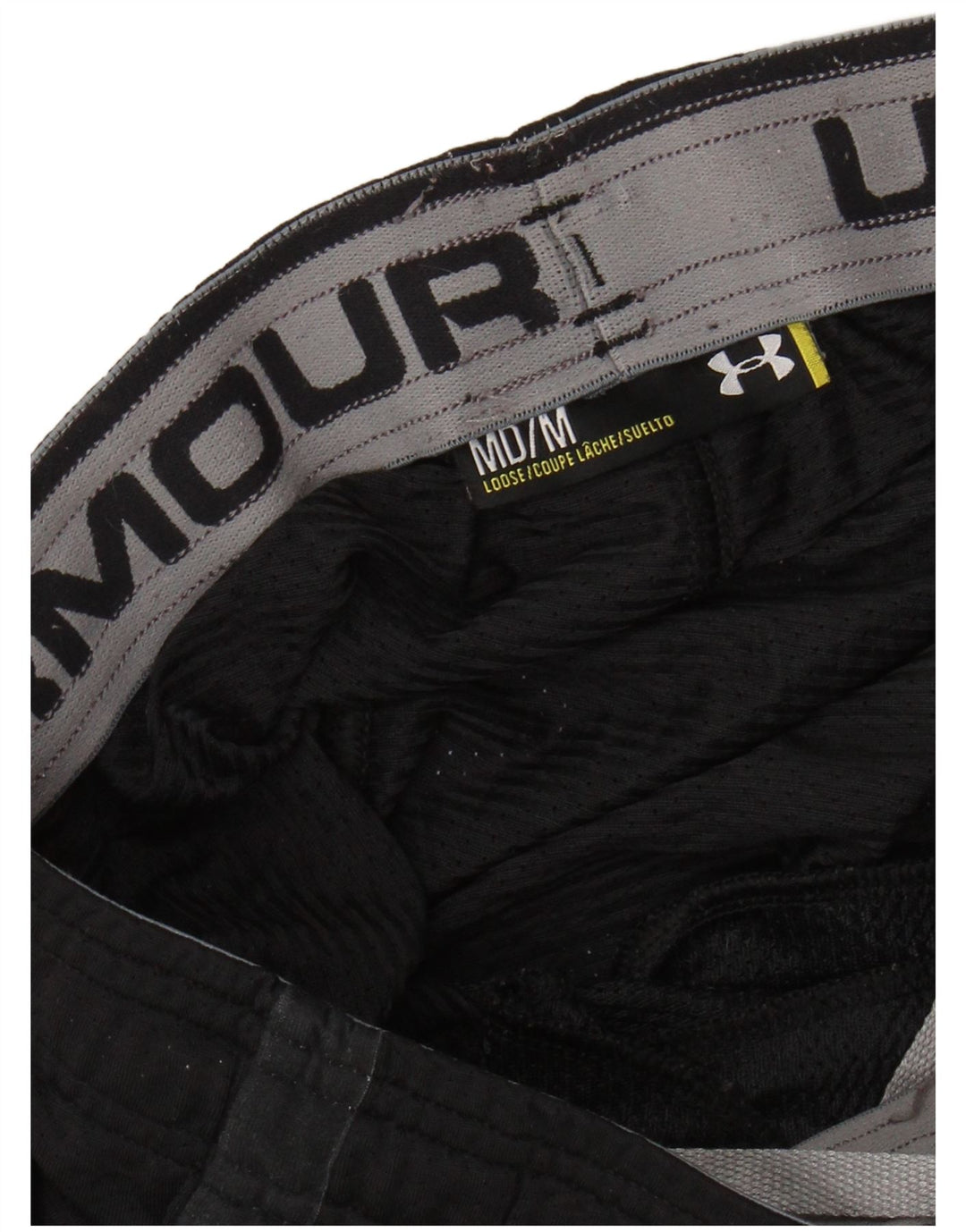 Pantaloni scurți sport Under Armour pentru bărbați, negru mediu