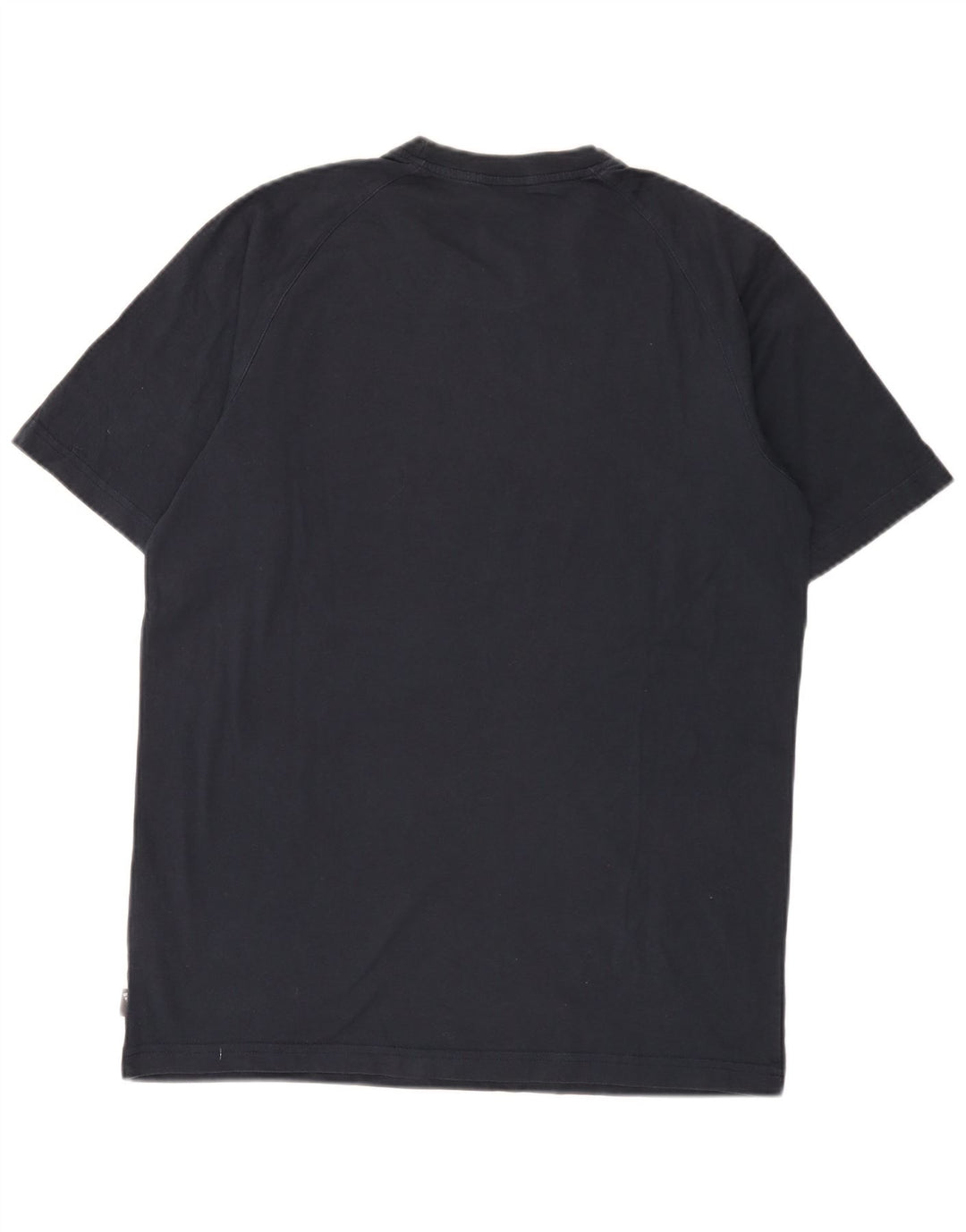 Tricou grafic pentru bărbați Adidas Top mediu din bumbac bleumarin