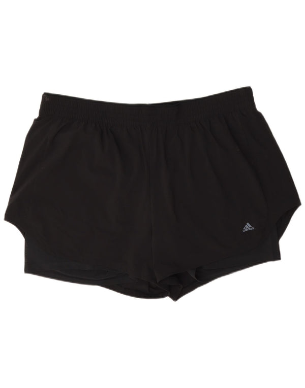 Pantaloni scurți sport Adidas pentru femei UK 24/26 2XL Negru Poliamidă