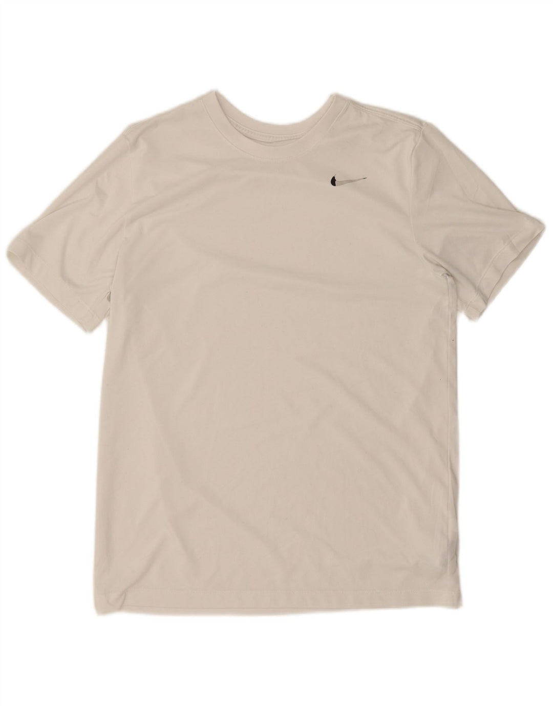 Tricou Nike Dri Fit pentru bărbați Top Medium Alb Poliester