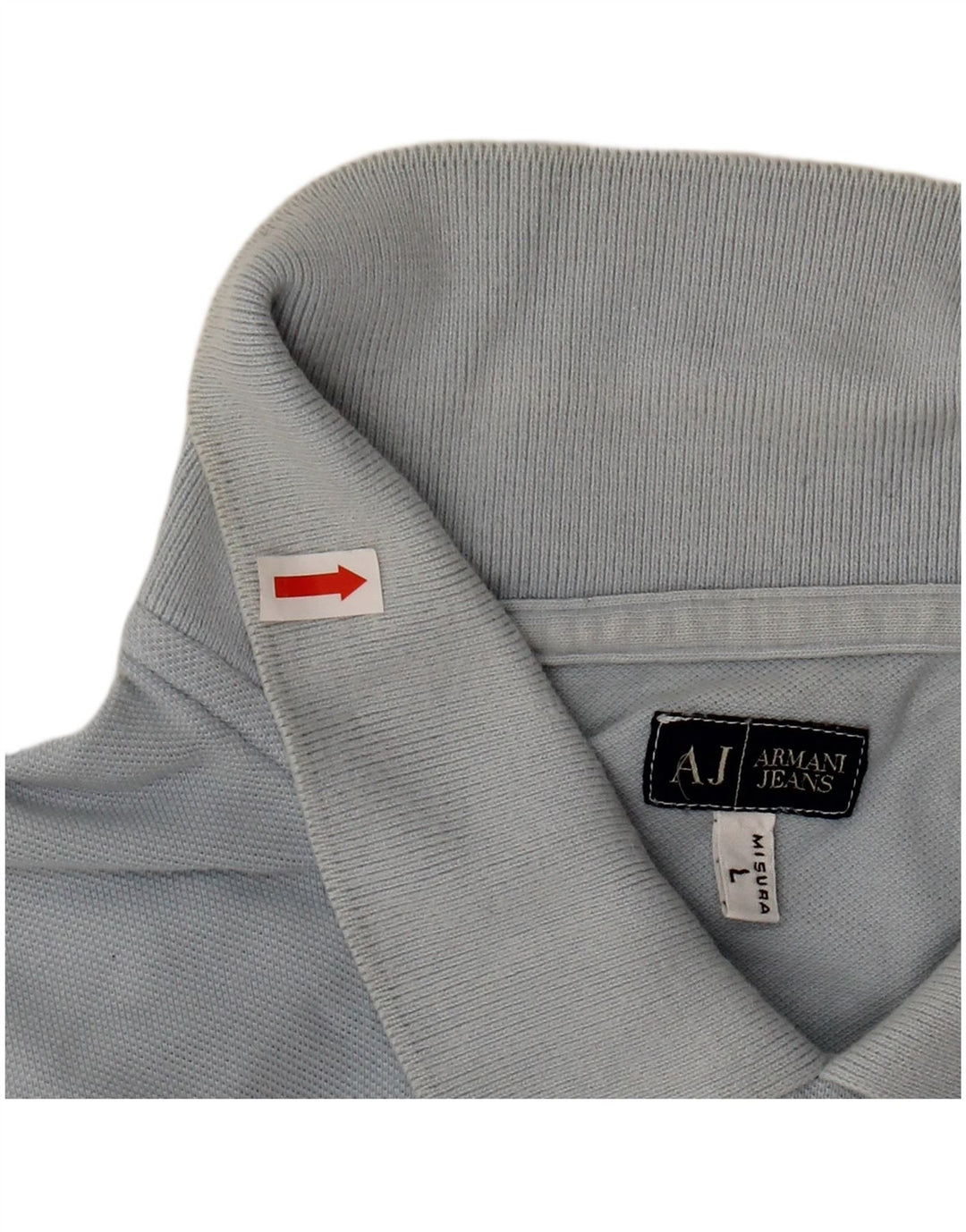 Tricou polo Armani pentru bărbați, mare, albastru, bumbac