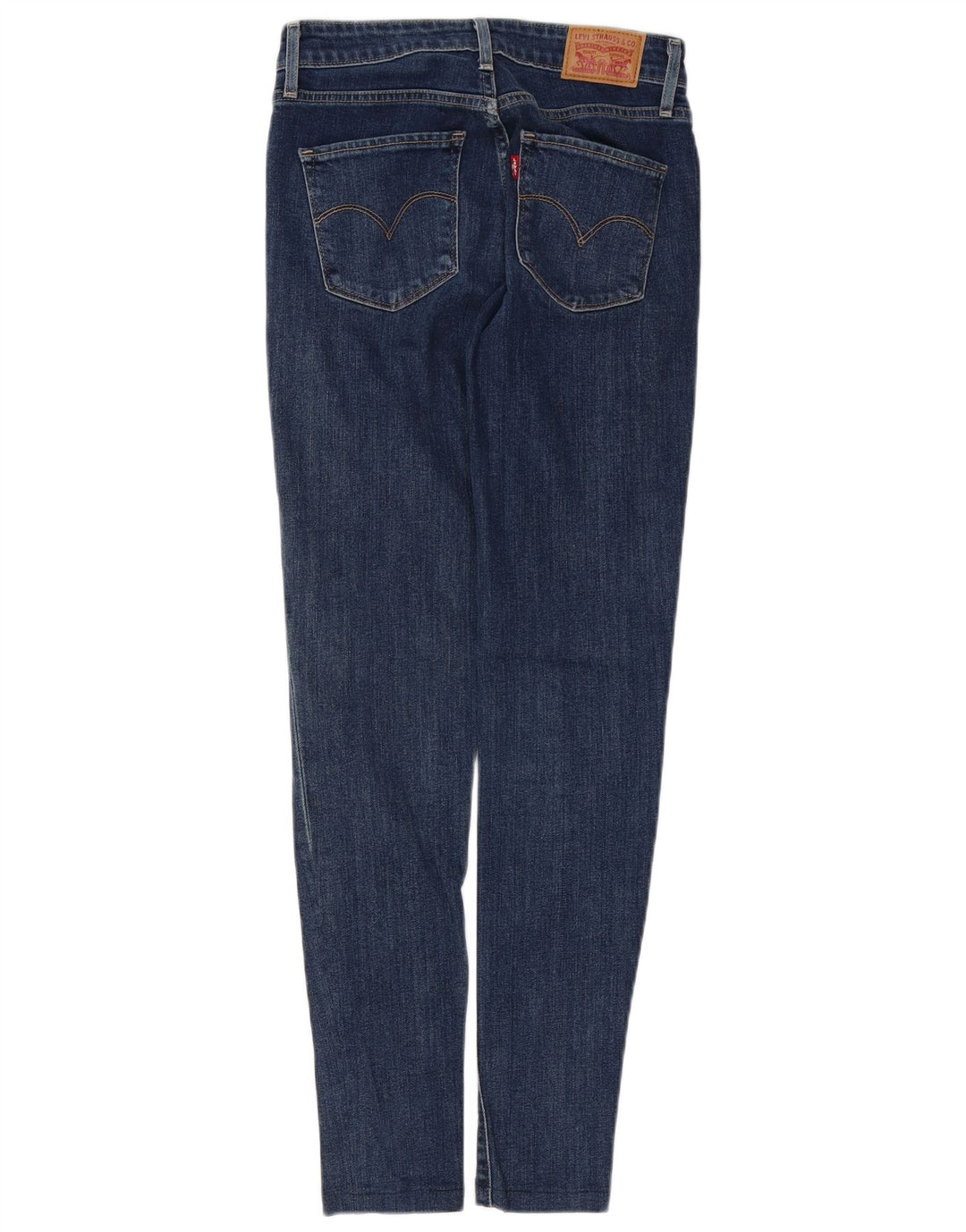 Blugi skinny cu talie înaltă LEVI'S 721, L25 L29, bumbac albastru