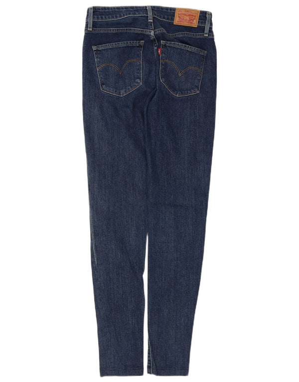 Blugi skinny cu talie înaltă LEVI'S 721, L25 L29, bumbac albastru