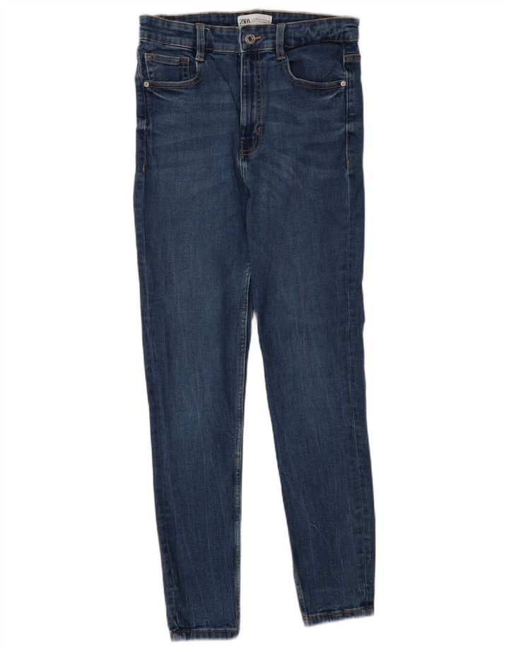 Blugi skinny dama Zara EU 40 Medium W30 L27 Albastru