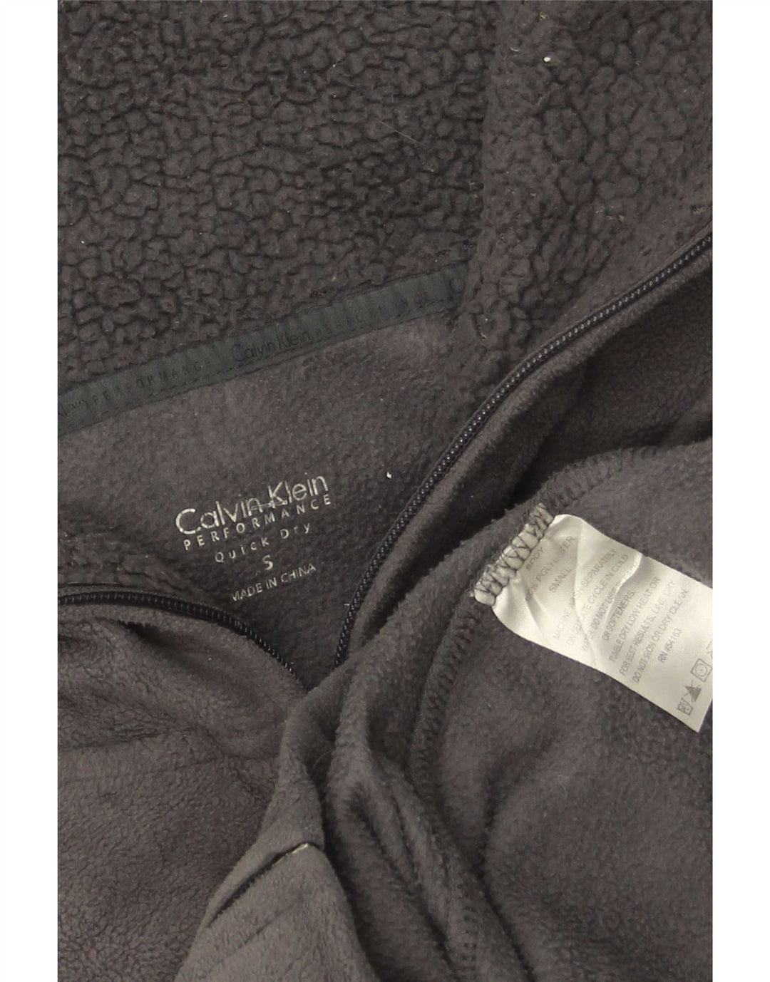 Jachetă din lână Calvin Klein pentru femei UK 10 Small Gri Poliester