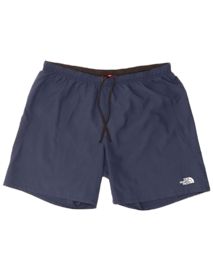Pantaloni scurți sport pentru bărbați The North Face, mari, albastru, poliester