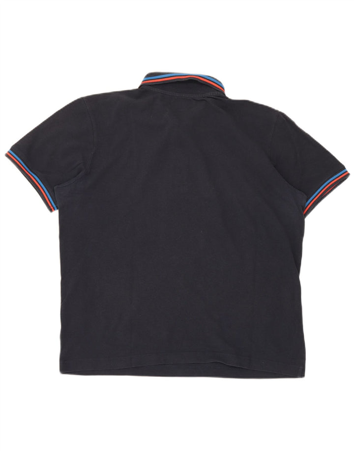 Cămașă polo pentru bărbați KAPPA, mare, albastru, bumbac