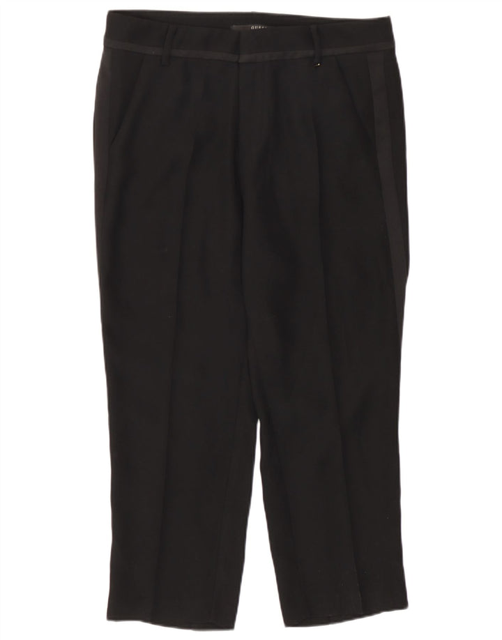 Pantaloni Capri Guess pentru bărbați W27 L22 poliester negru