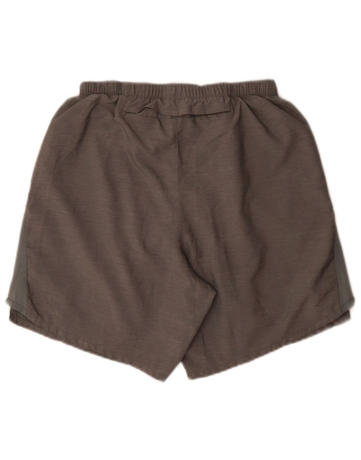 Pantaloni scurți sport Nike Dri Fit pentru bărbați, poliester mici, gri