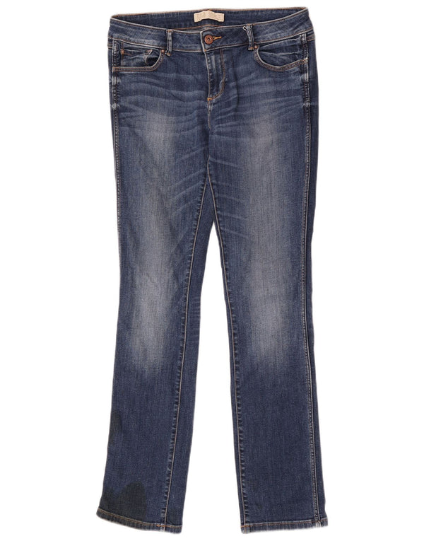 Zara Blugi subțiri pentru femei EU 38 Small W28 L31 Bleumarin Bumbac