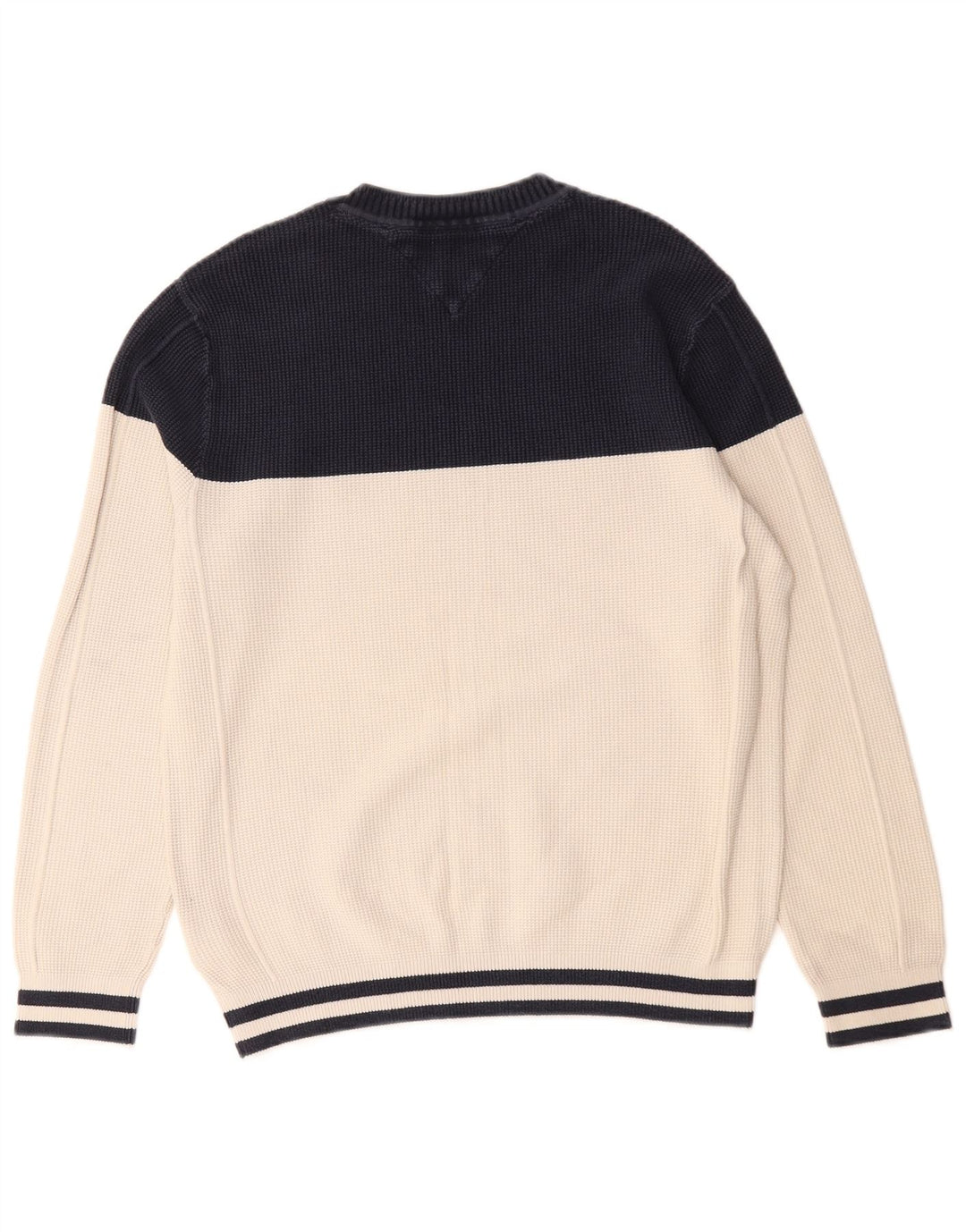 Pulover Tommy Hilfiger pentru bărbați, cu decolteu rotund, mediu alb închis