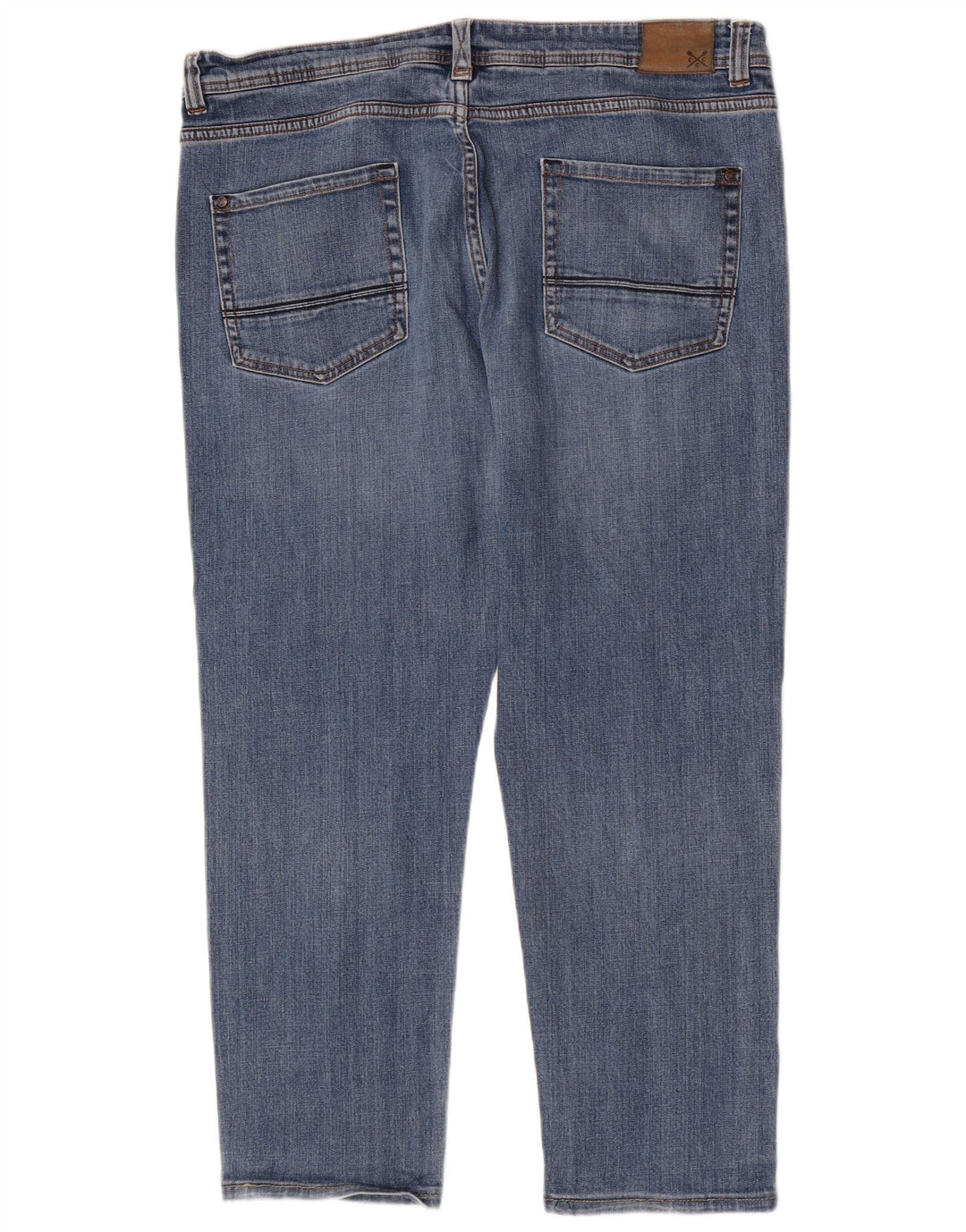 Crew Clothing Blugi slim pentru bărbați L40 L27 Bumbac albastru