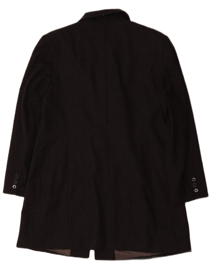 Jachetă pentru femei Marks & Spencer, cu 5 nasturi, lână gri UK 18 XL