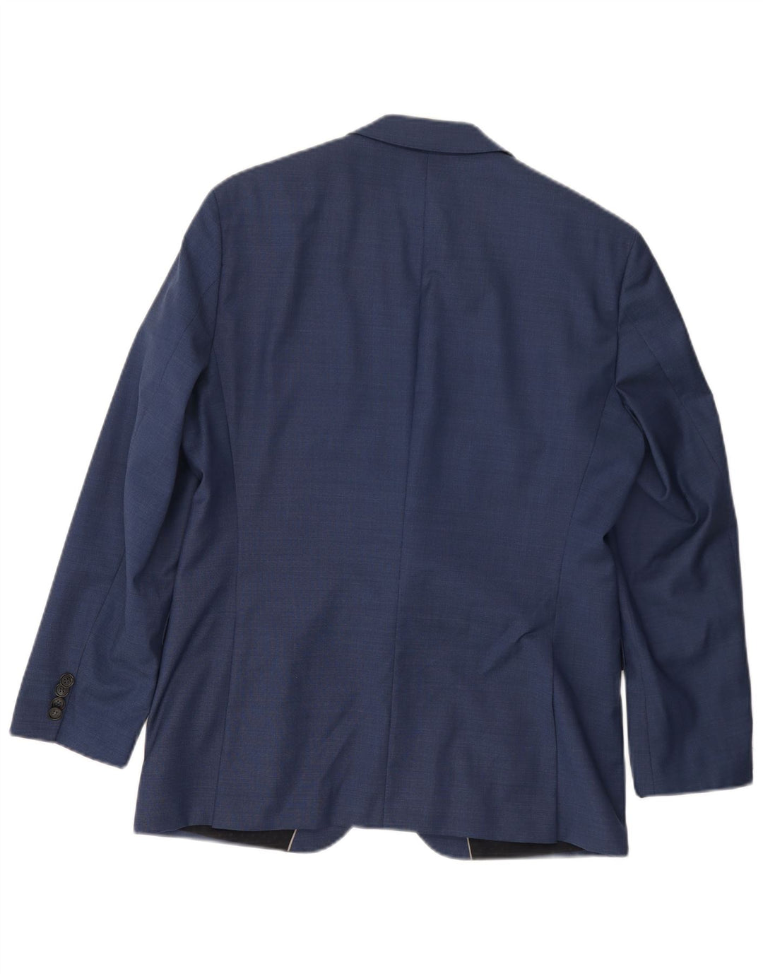 Blazer pentru bărbați HUGO BOSS cu 2 nasturi EU 50 Lână mare albastră