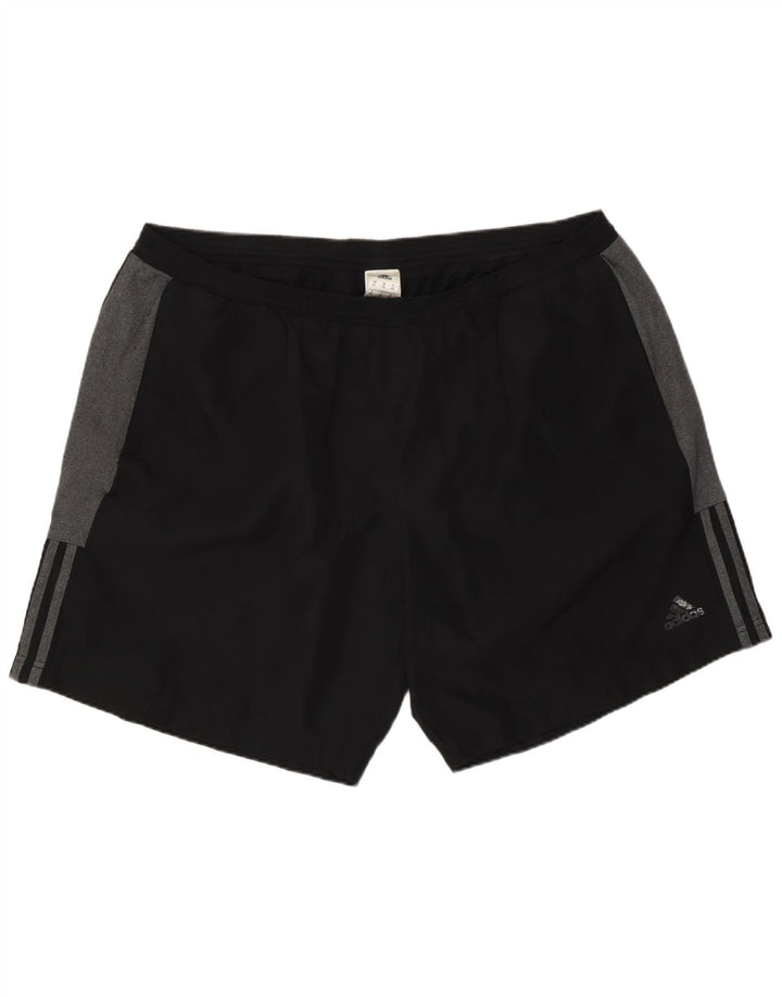 Pantaloni scurți sport pentru bărbați Adidas 2XL, negru, poliester