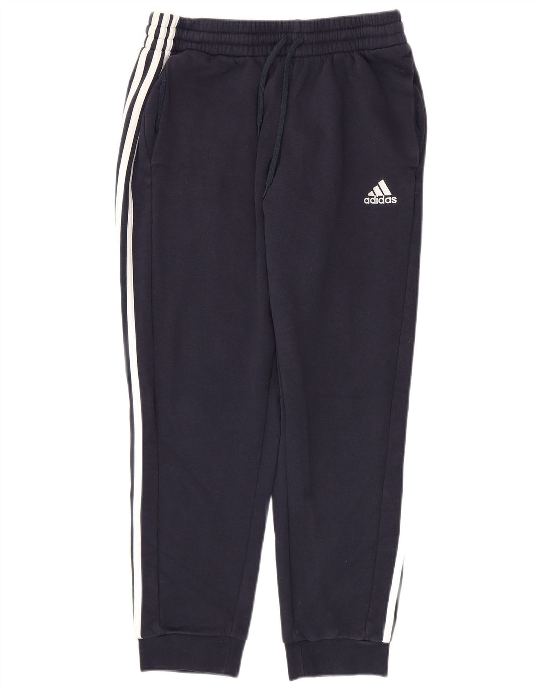 Pantaloni de trening pentru bărbați ADIDAS Pantaloni de jogging mari Bumbac bleumarin
