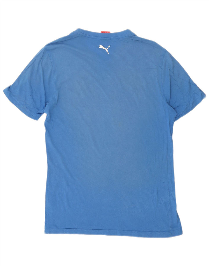 Tricou grafic Puma pentru bărbați Top Small Blue