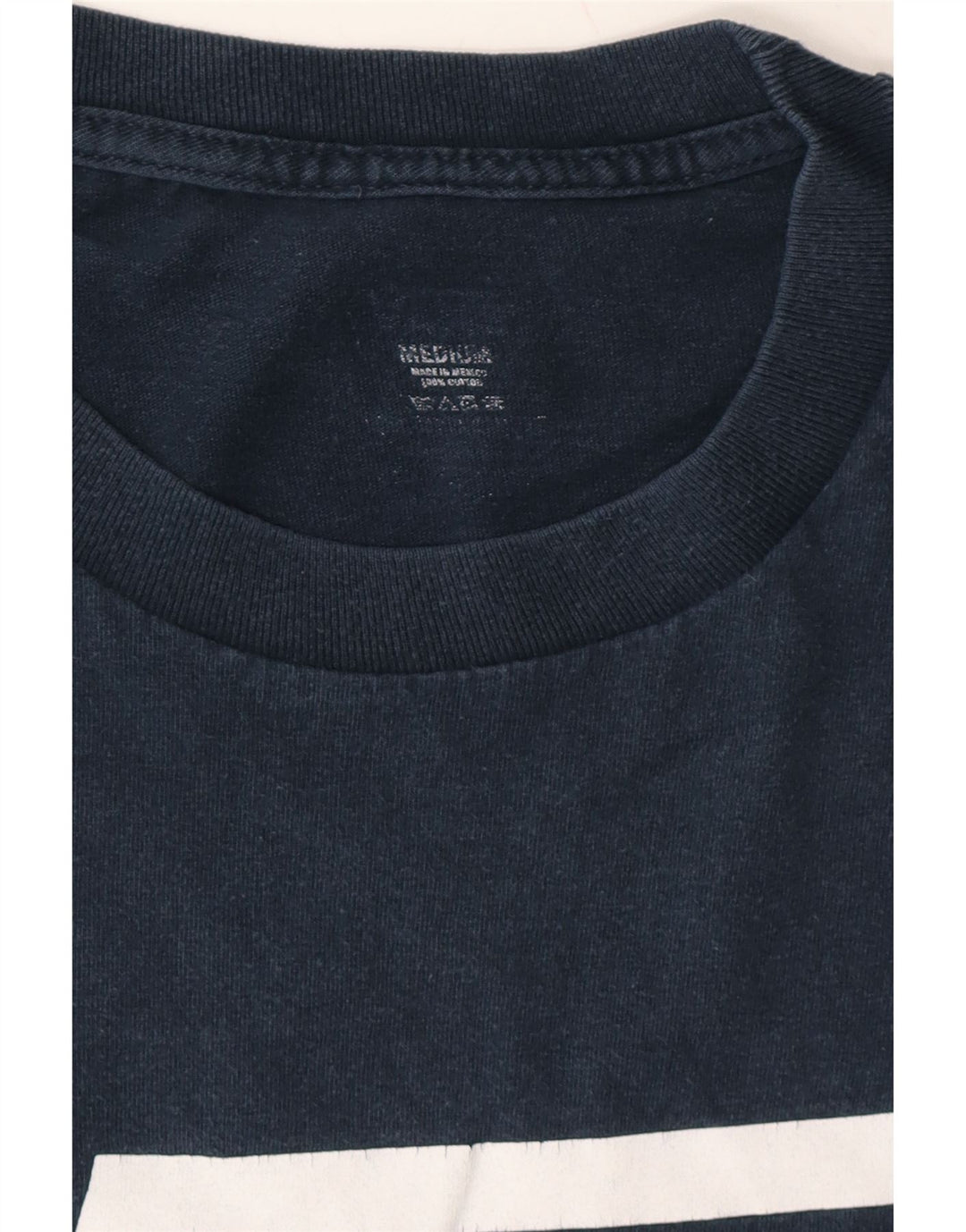 VANS Mens Graphic T-Shirt Top Medium Navy Blue Cotton Vintage Vans and Second-Hand Vans from Messina Hembry 