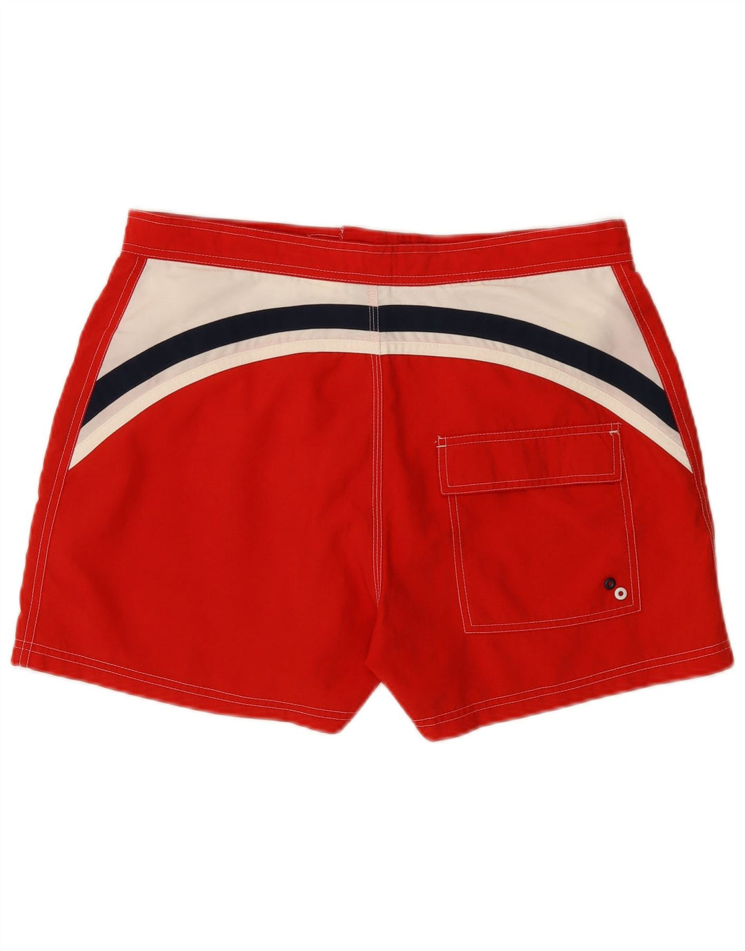 Pantaloni scurți de înot Nike pentru bărbați, mari, roșii, din poliester color bloc