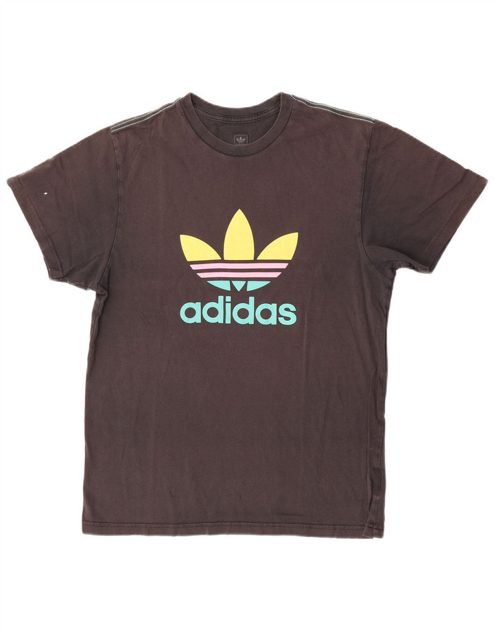 Tricou grafic pentru bărbați Adidas Top Mediu Negru