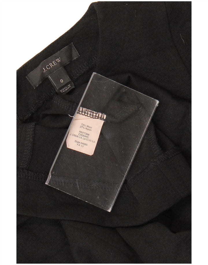 J. CREW Rochie pentru femei US 0 XS Lână neagră