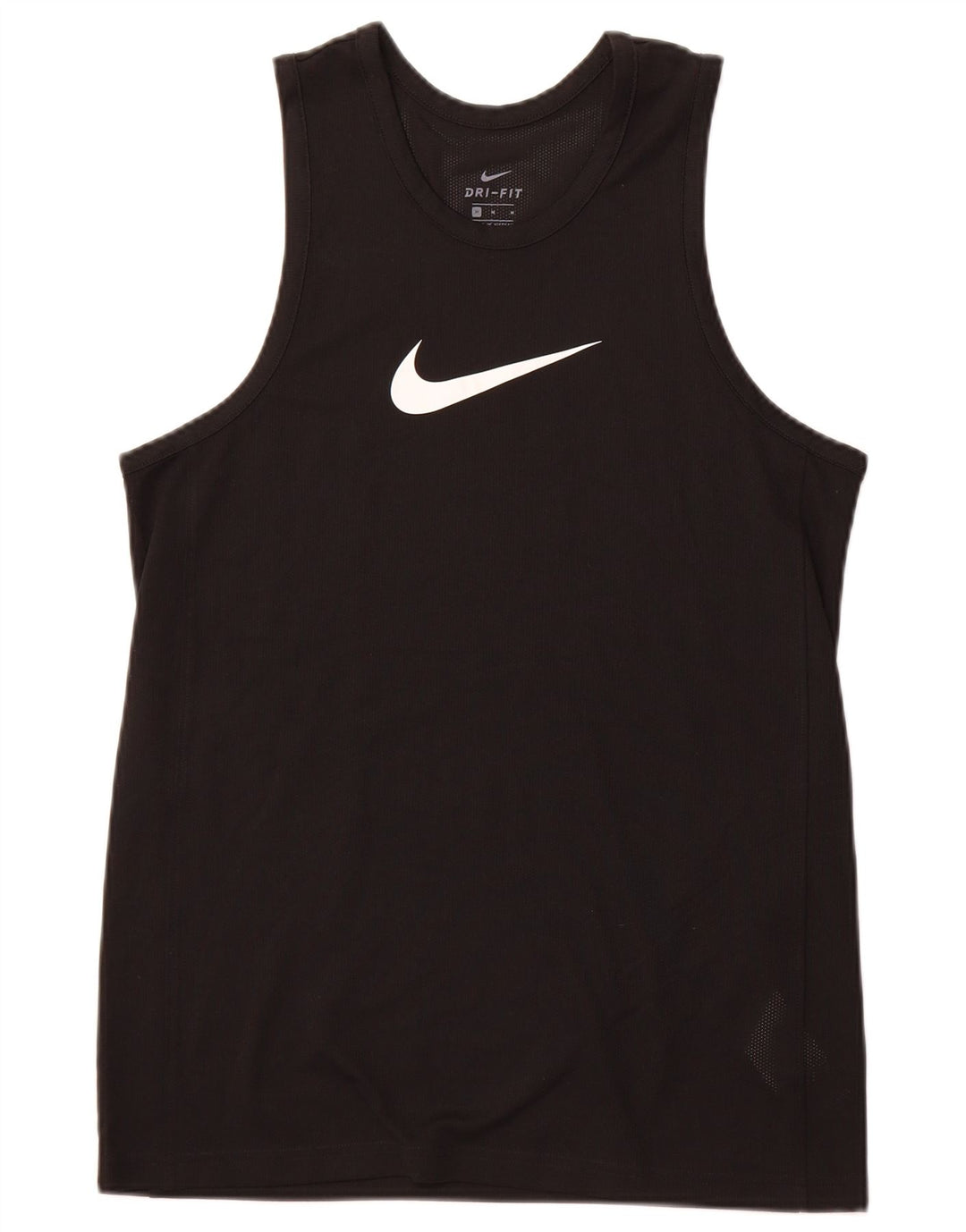 Vestă grafică NIKE Dri Fit pentru bărbați, sport, mediu, negru, poliester