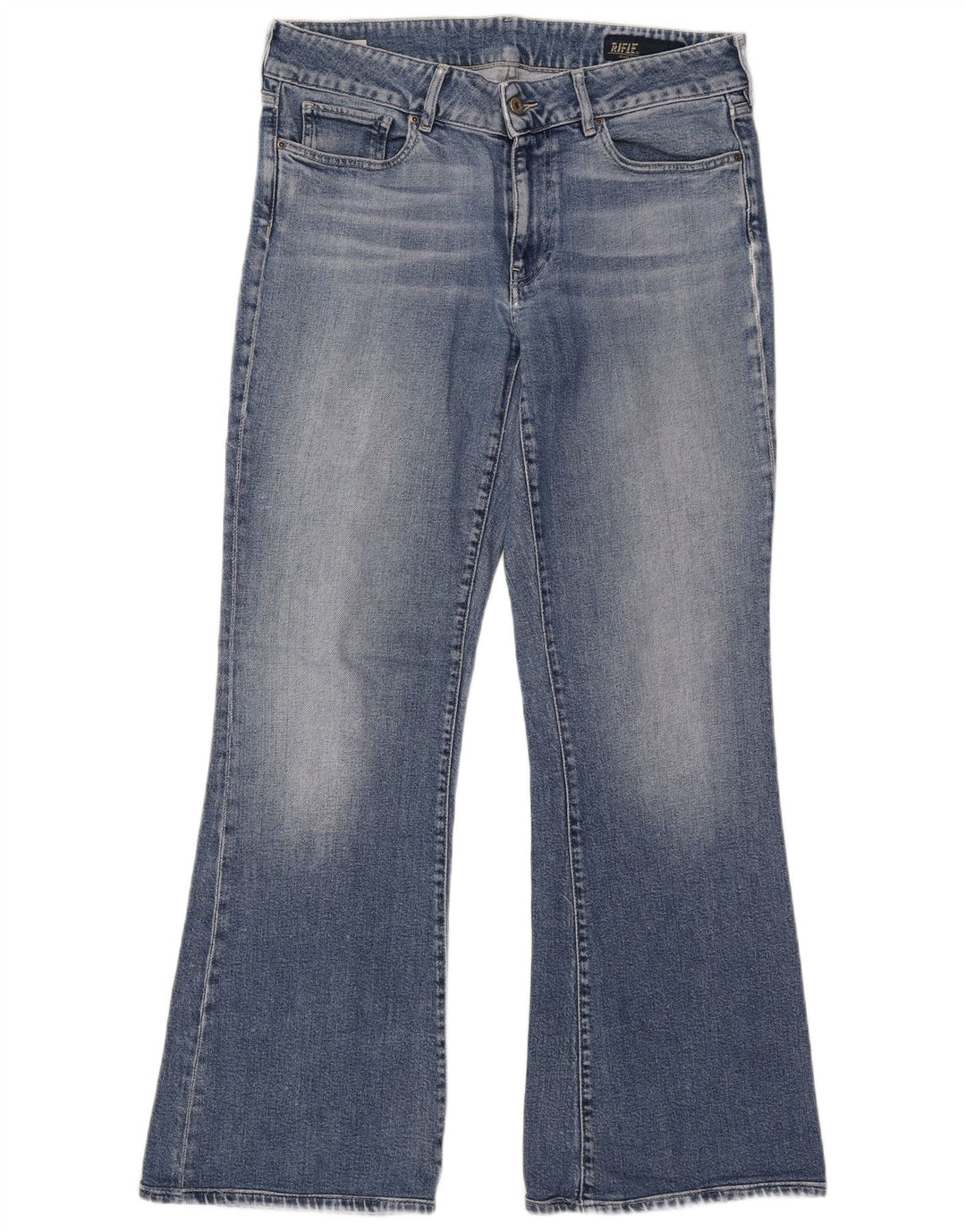 Blugi Rifle Bootcut pentru femei W28 L34 Bumbac albastru