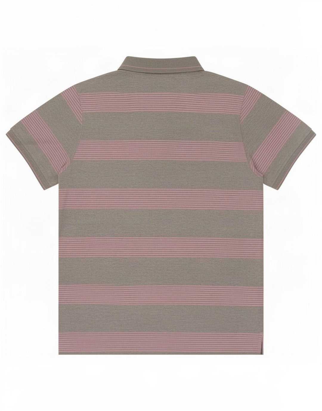 Tricou polo Champion pentru bărbați, gri mediu cu dungi