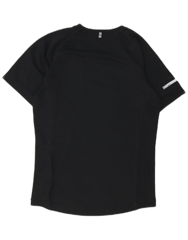 Tricou NIKE Dri Fit pentru bărbați Top mic poliester negru