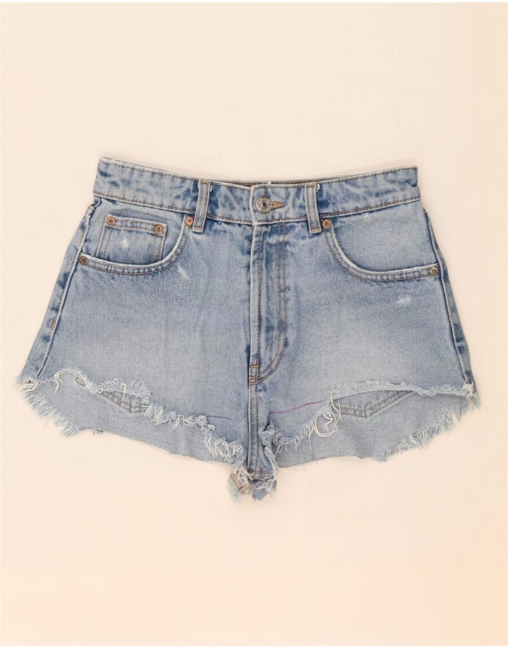 Pantaloni scurți din denim vintage pentru femei, mici W26 albastru