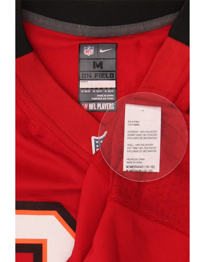Tricou grafic Jackson pentru băieți Nike Top 10-11 ani Roșu mediu colorblock