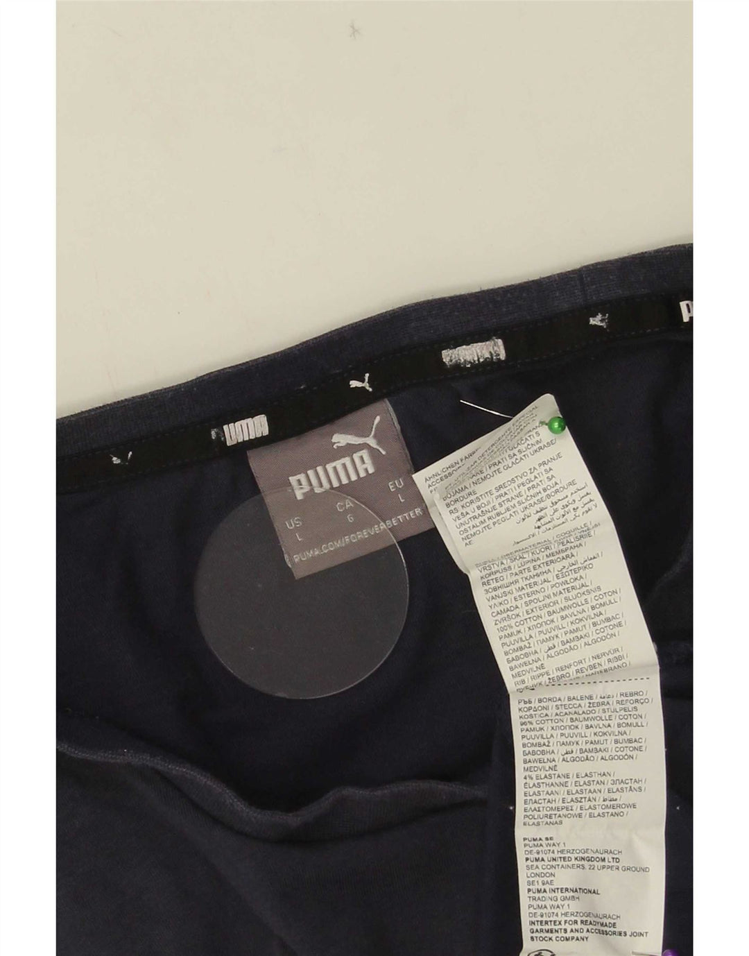 Tricou pentru bărbați Puma Top mare din bumbac bleumarin