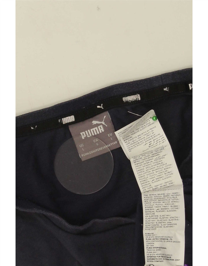 Tricou pentru bărbați Puma Top mare din bumbac bleumarin