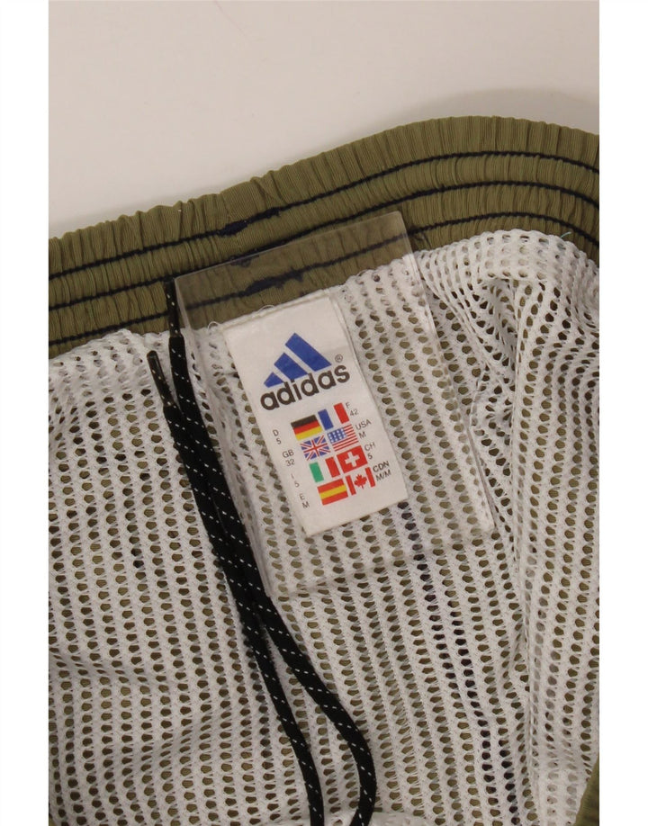 ADIDAS Mens Swimming Shorts Medium Khaki Polyamide