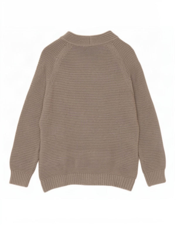 Pulover cardigan deschis Hobbs pentru femei UK 14 bumbac gri mediu