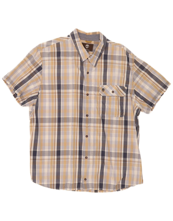 Cămașă cu mânecă scurtă Timberland Earthkeepers pentru bărbați, 2XL, multicoloră