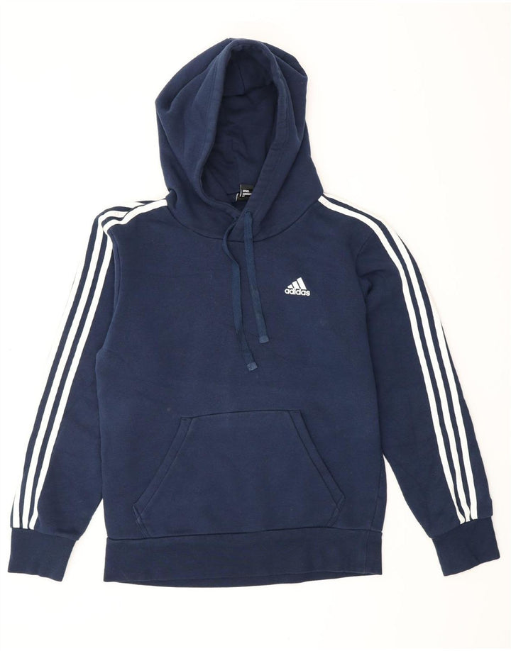 Pulover ADIDAS pentru bărbați, bumbac, albastru bleumarin
