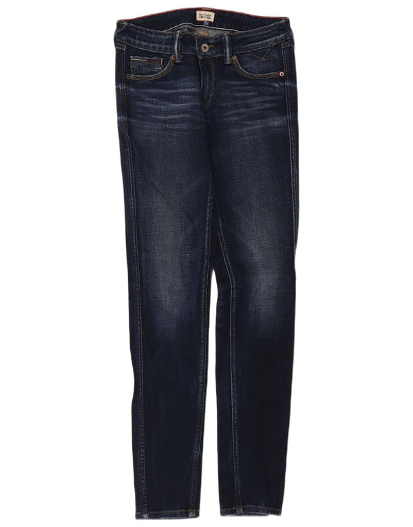 Blugi skinny pentru femei Tommy Hilfiger W28 L32 bumbac bleumarin