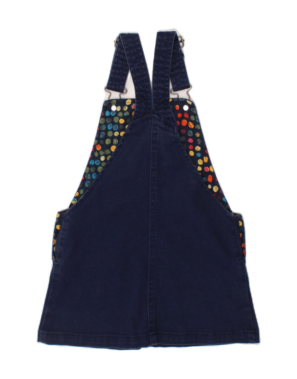 BENETTON rochie salopeta din denim pentru fete 3-4 ani 2XS bumbac bleumarin