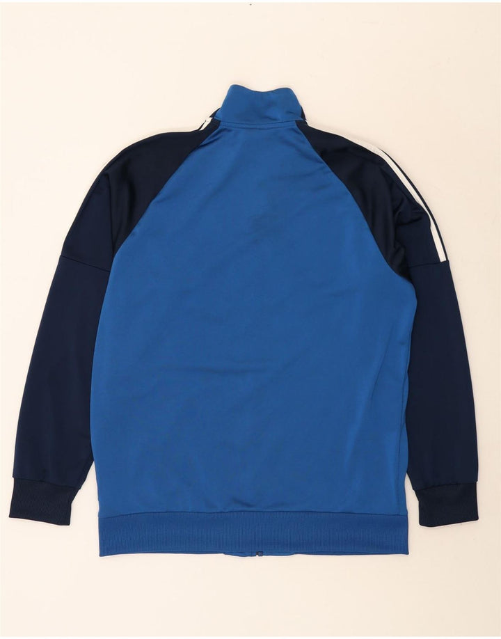 Jachetă de trening Adidas pentru bărbați Marea Britanie 44/46, mare, albastru, poliester
