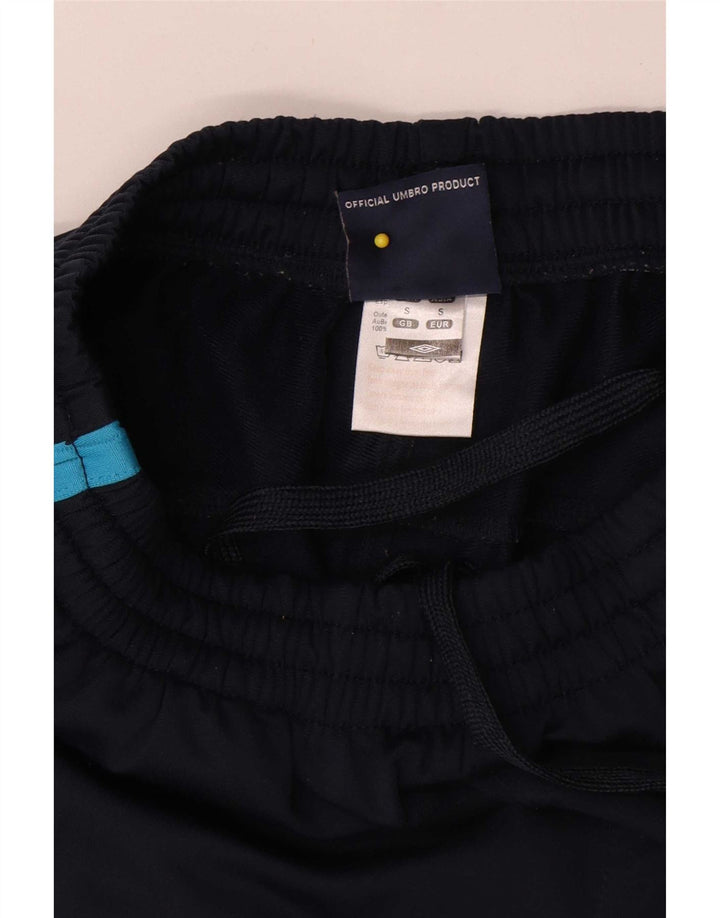Pantaloni de trening Umbro pentru bărbați, mici, albastru, poliester color bloc