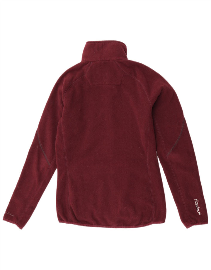 Jachetă pentru femei Musto Fleece UK 12 Medium Burgundy Poliester