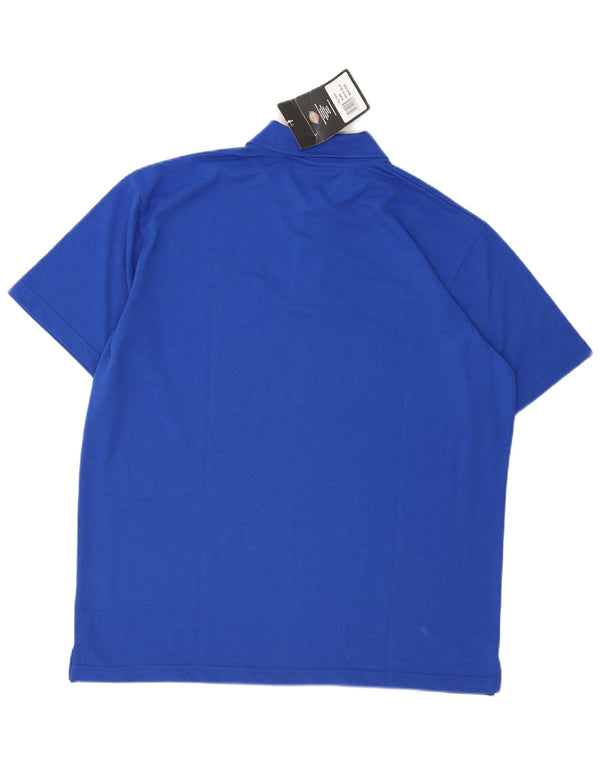 Tricou polo Dickies pentru bărbați XL, poliester albastru