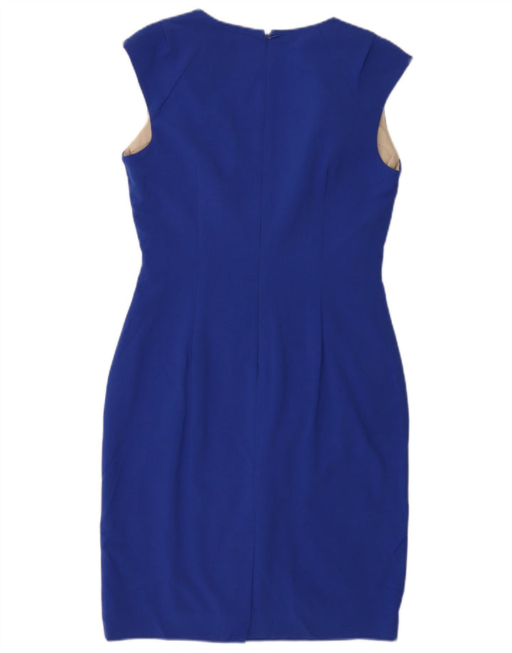 Rochie teacă fără mâneci pentru femei CALVIN KLEIN US 8 Medium Blue Poliester