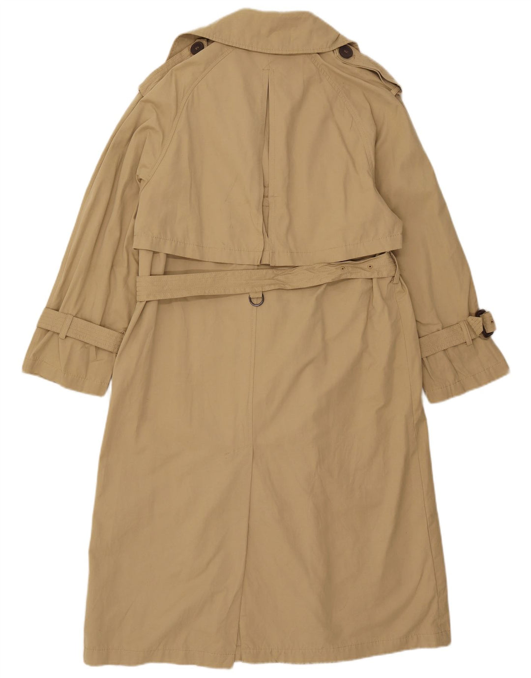 Trench supradimensionat pentru femei Zara UK 6 XS poliester bej