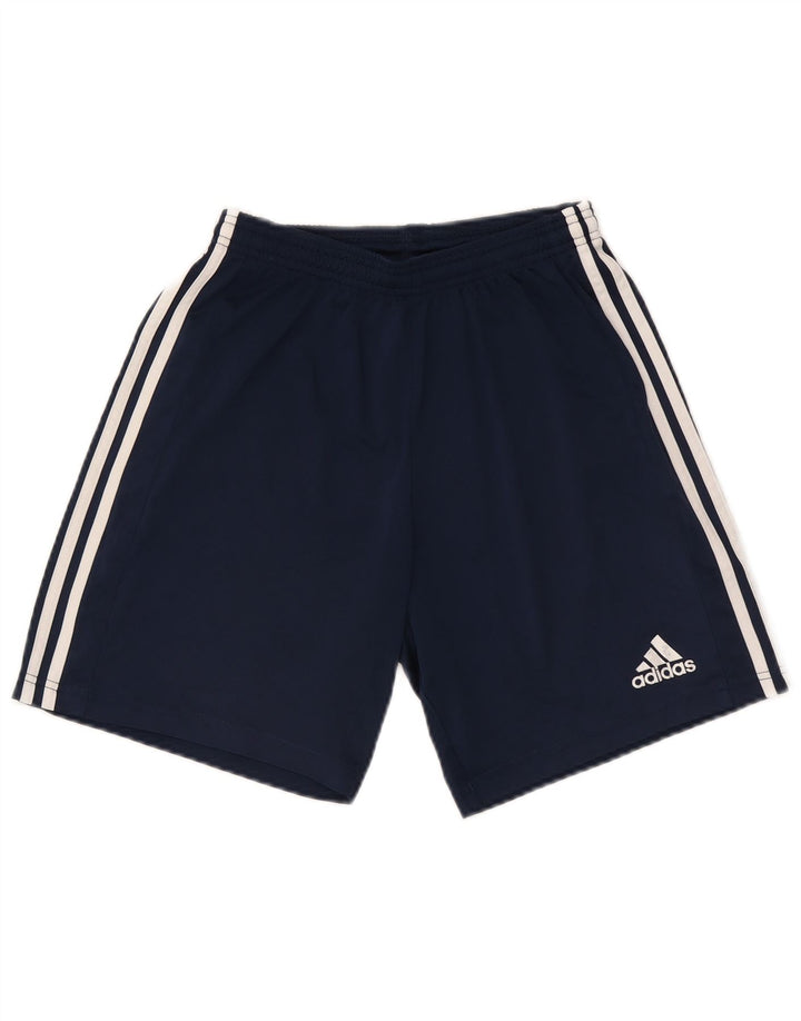 Pantaloni scurți de sport Adidas Aeroready pentru bărbați, poliester mediu albastru