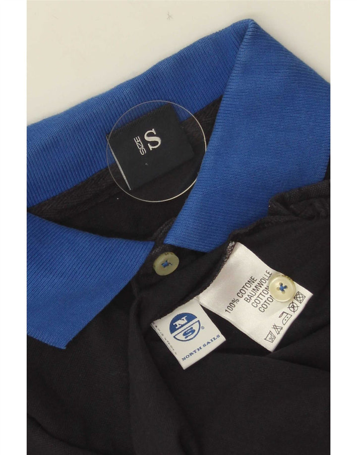 Cămașă polo North Sails pentru bărbați, bumbac color bloc, albastru bleumarin