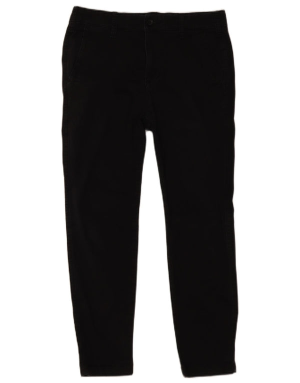 Pantaloni Hollister Slim Chino pentru bărbați L30 L28, bumbac negru